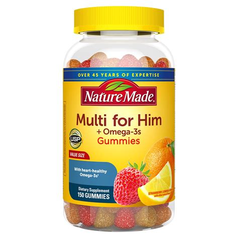 nature made men's multivitamin gummies